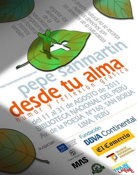 Desde tu alma, exposición gráfica de Pepe Sanmatín desde el jueves 11 en la BNP