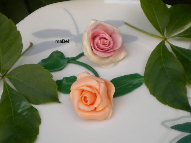 Rosas de caramelo