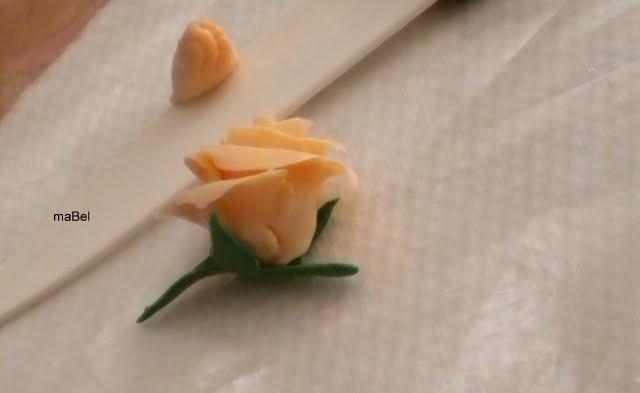 Rosas de caramelos masticables