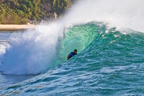 Takayuki Wakita gana los trials del Rip Curl Padang Cup 2011