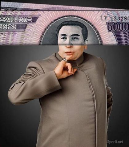 Jugando con billetes