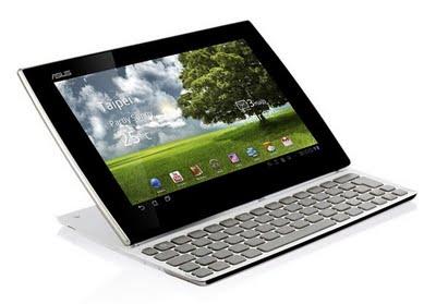 Asus Eee Pad Slider,  con teclado deslizante