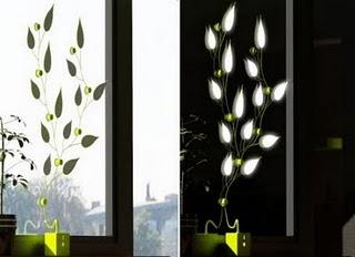 Planta Artificial que acumula Luz Solar