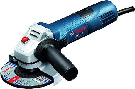 Bosch Professional GWS 7-125 - Amoladora angular sin disco (720W, 11000 rpm)