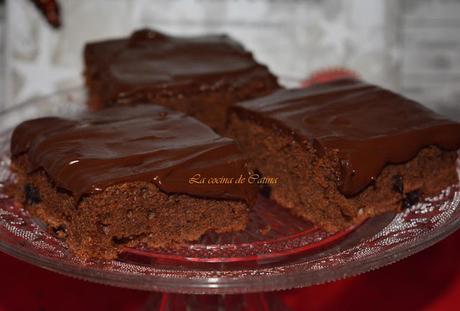 Brownies de arándanos