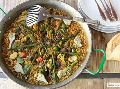 Paellas y otros arroces caldosos, melosos y secos, mis mejores recetas de arroces en paella