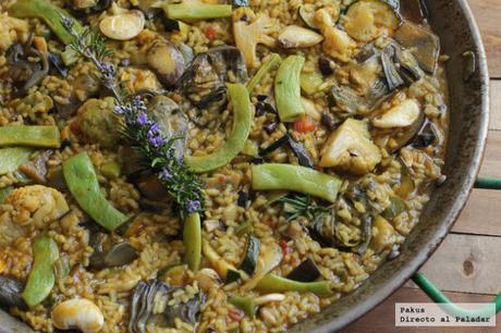 Paellas y otros arroces caldosos, melosos y secos, mis mejores recetas de arroces en paella