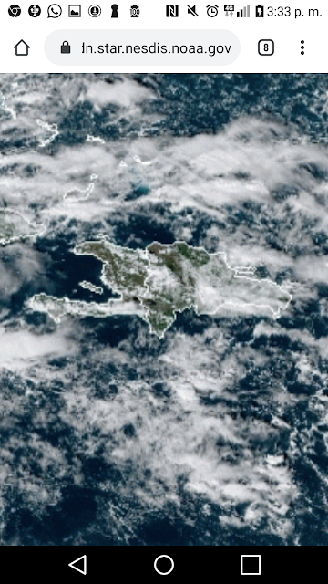 Volverán las lluvias esta tarde a gran parte de Republica Dominicana.