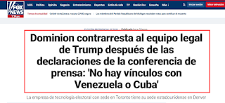 Estupidez de campaña de Trump por vincular a Chávez con fraude electoral en EE.UU.