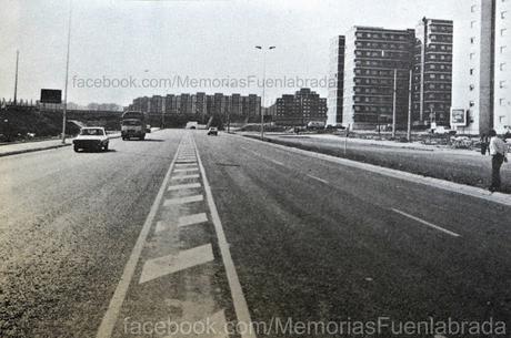 Avenida de España recién construida en 1983