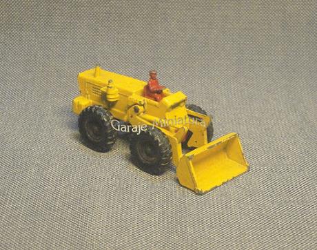 Aveling-Bardford, pala mecánica de Matchbox en escala chica