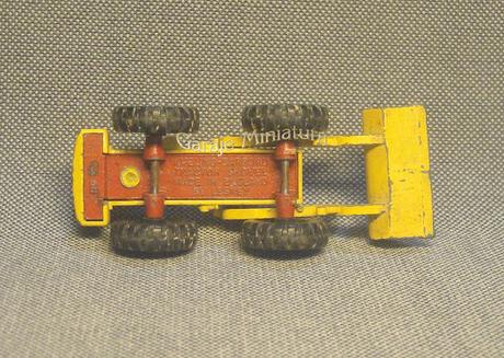 Aveling-Bardford, pala mecánica de Matchbox en escala chica