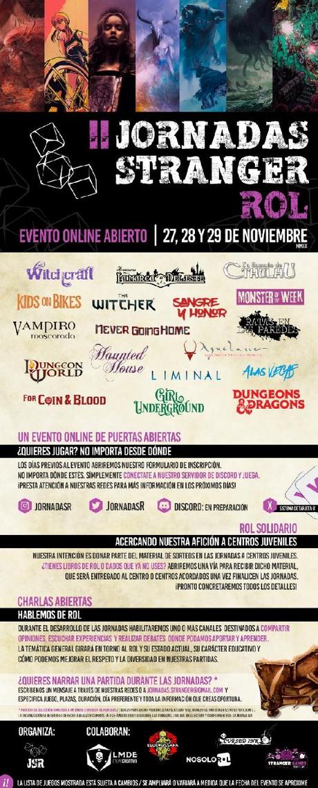 II Jornadas Stranger Rol: 27,28 y 29 de Noviembre