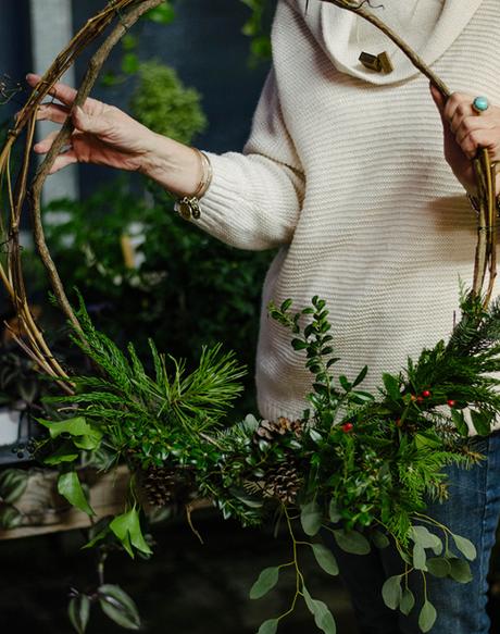 6 diy para Navidad con ramas naturales 6 diy para Navidad con ramas naturales