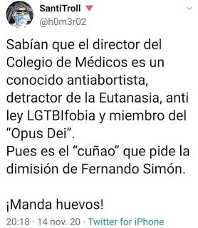 Fernando Simón, a la caza de brujas. Fernando Simón, a la caza de brujas.