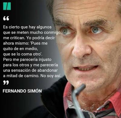 Fernando Simón, a la caza de brujas. Fernando Simón, a la caza de brujas.