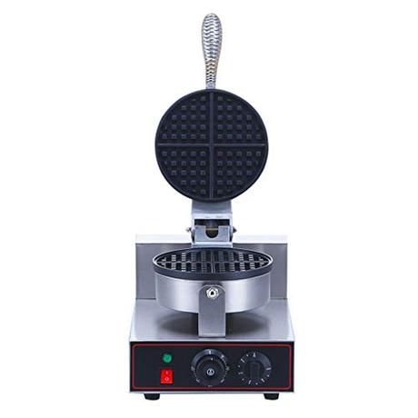 JDKC- Gofreras Acero Inoxidable Máquina para Hacer Gofres Eléctrica Platos de Cocción Profunda Control de Temperatura Ajustable Máquina de Gofres Comercial Sandwicheras
