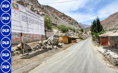 IMPORTANTE MANTENIMIENTO DE VÍAS EN YAUYOS...