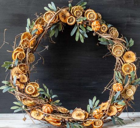 8 Ideas para decorar en Navidad con naranjas secas