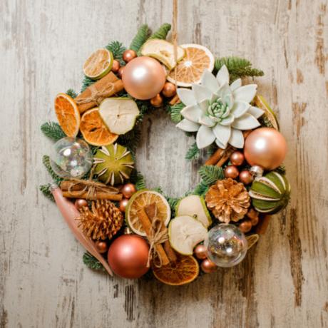 8 Ideas para decorar en Navidad con naranjas secas