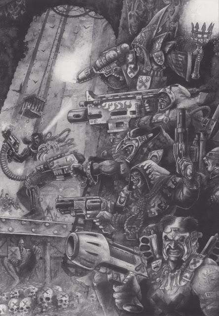 Miniaturas de papercraft de Necromunda (2ª ed) Miniaturas de papercraft de Necromunda (2ª ed)