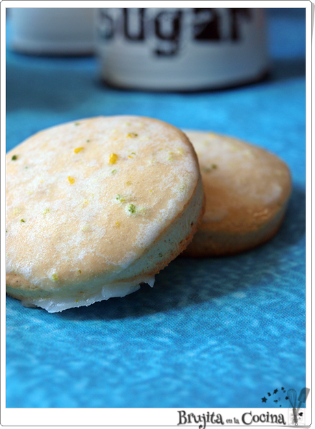 Galletas de nata y lima limón