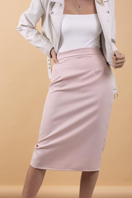Falda Lapiz Rosa Falda Lapiz Rosa