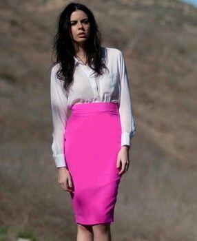 Falda Lapiz Rosa Falda Lapiz Rosa
