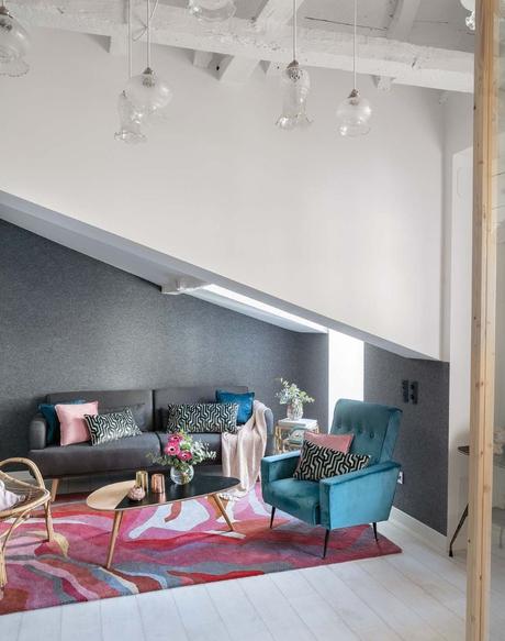 Una buhardilla de 45 m2 en Santander