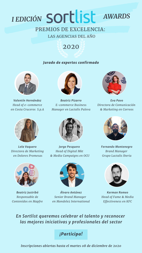 I edición «Sortlist Awards»: Agencias del año 2020