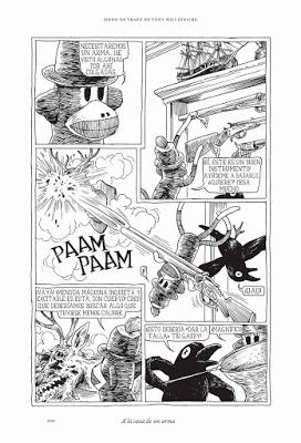 Mono de trapo, de Tony Millionaire. La juguetería mágica (en ABC Color) Mono de trapo, de Tony Millionaire. La juguetería mágica (en ABC Color)