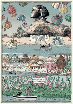 Mono de trapo, de Tony Millionaire. La juguetería mágica (en ABC Color) Mono de trapo, de Tony Millionaire. La juguetería mágica (en ABC Color)