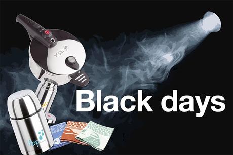Del 25 al 30, Black Days de menaje de cocina en Inoxibar.com