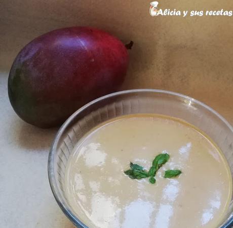 CREMA ASADA DE VERDURAS Y MANGO