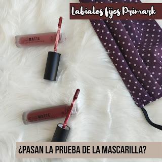 portada Labiales fijos de Primark - ¿Pasan la prueba de la mascarilla?