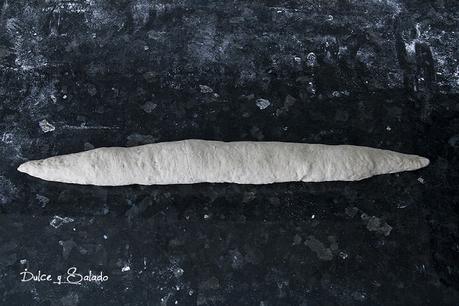 Baguette sin amasado con Fermentación Retardada Baguette sin amasado con Fermentación Retardada