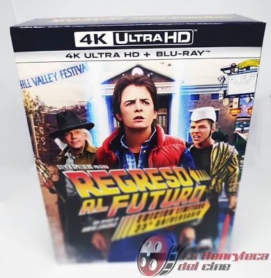 Regreso al Futuro; Edición Especial Metálica en UHD