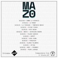 Ciclo de conciertos Mazo Madrid en Sala Independance