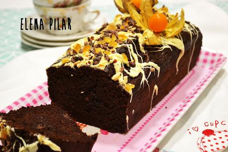 Pan de plátano con chocolate y especias chai Pan de plátano con chocolate y especias chai