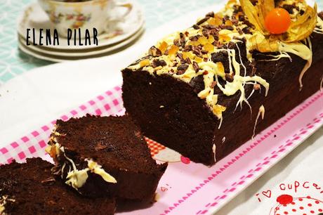 Pan de plátano con chocolate y especias chai Pan de plátano con chocolate y especias chai