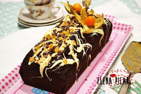 Pan de plátano con chocolate y especias chai Pan de plátano con chocolate y especias chai