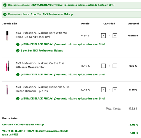 Black Friday 2020 en LookFantastic Black Friday 2020 en LookFantastic