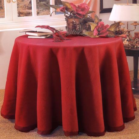 Falda Para Mesa Camilla Ovalada