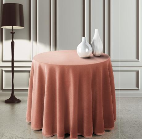 Falda Para Mesa Camilla Ovalada