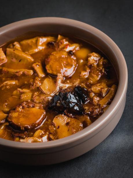 Callos a la madrileña en restaurante Prístino, en Madrid