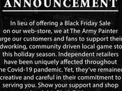 Army Painter pide compradores apoyar comercio local