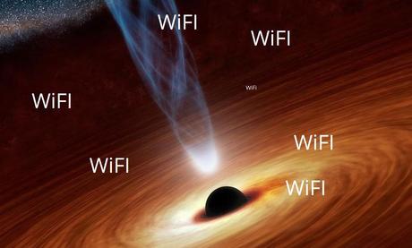 El Wifi y los agujeros negros