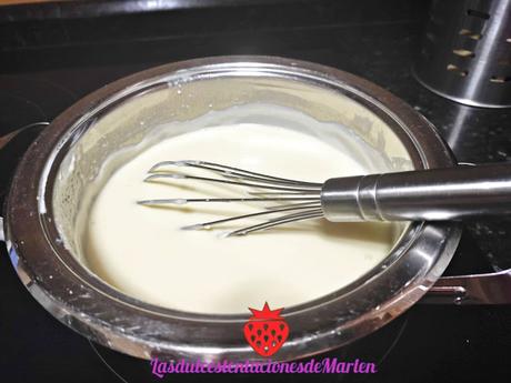 Tarta de Queso , Chocolate Blanco y Café Tarta de Queso , Chocolate Blanco y Café