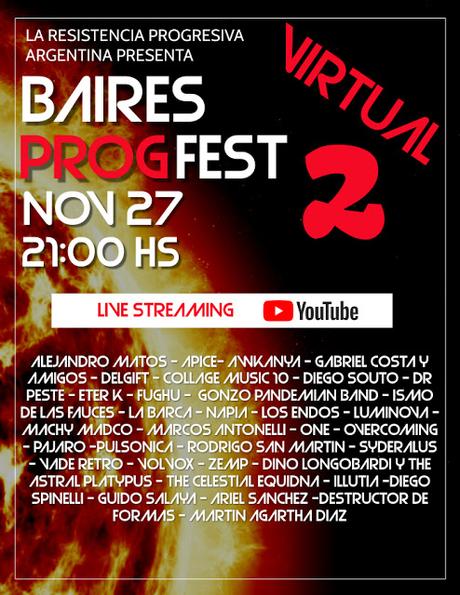 Baires Prog Virtual 2 - HOY a las 9 pm (AR) Baires Prog Virtual 2 - HOY a las 9 pm (AR)
