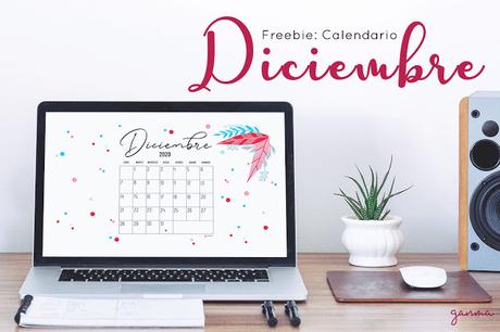 Freebie: calendario Diciembre